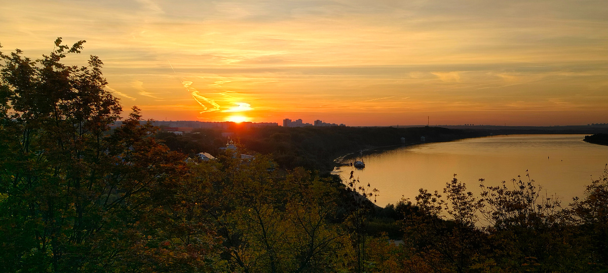 Красота нашей природы. Вид на Волгу.