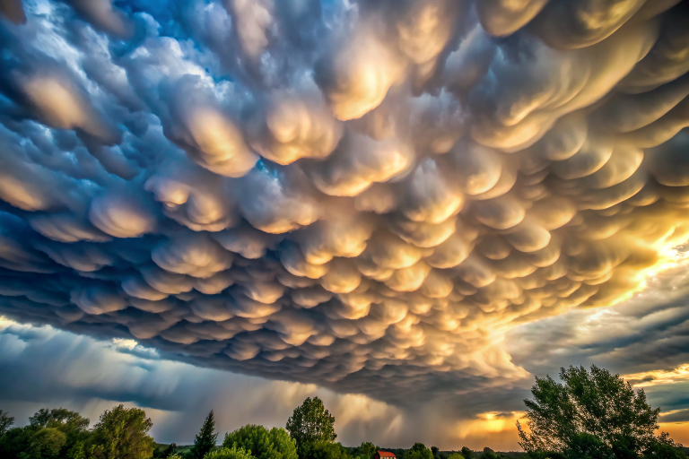 «Небесный собор». Трубчатые облака — зловещая и великолепная увертюра к грозе, которая затмит своей мощью симфонию Бетховена