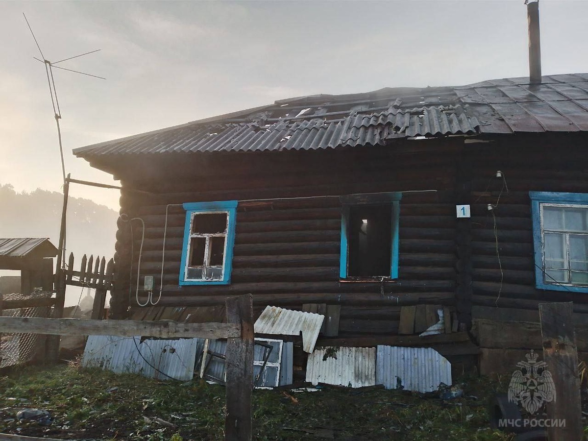    Молодой парень погиб при пожаре в селе Инзер в Башкирии