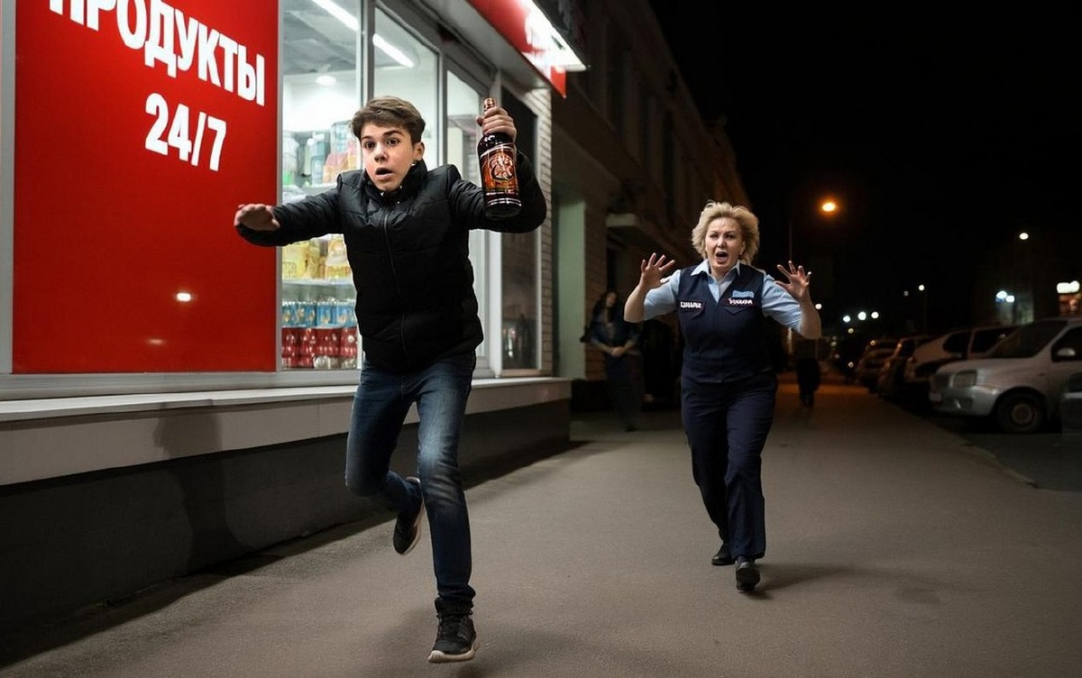    Подростка осудили в Удмуртии за кражу рома и укус продавщицы