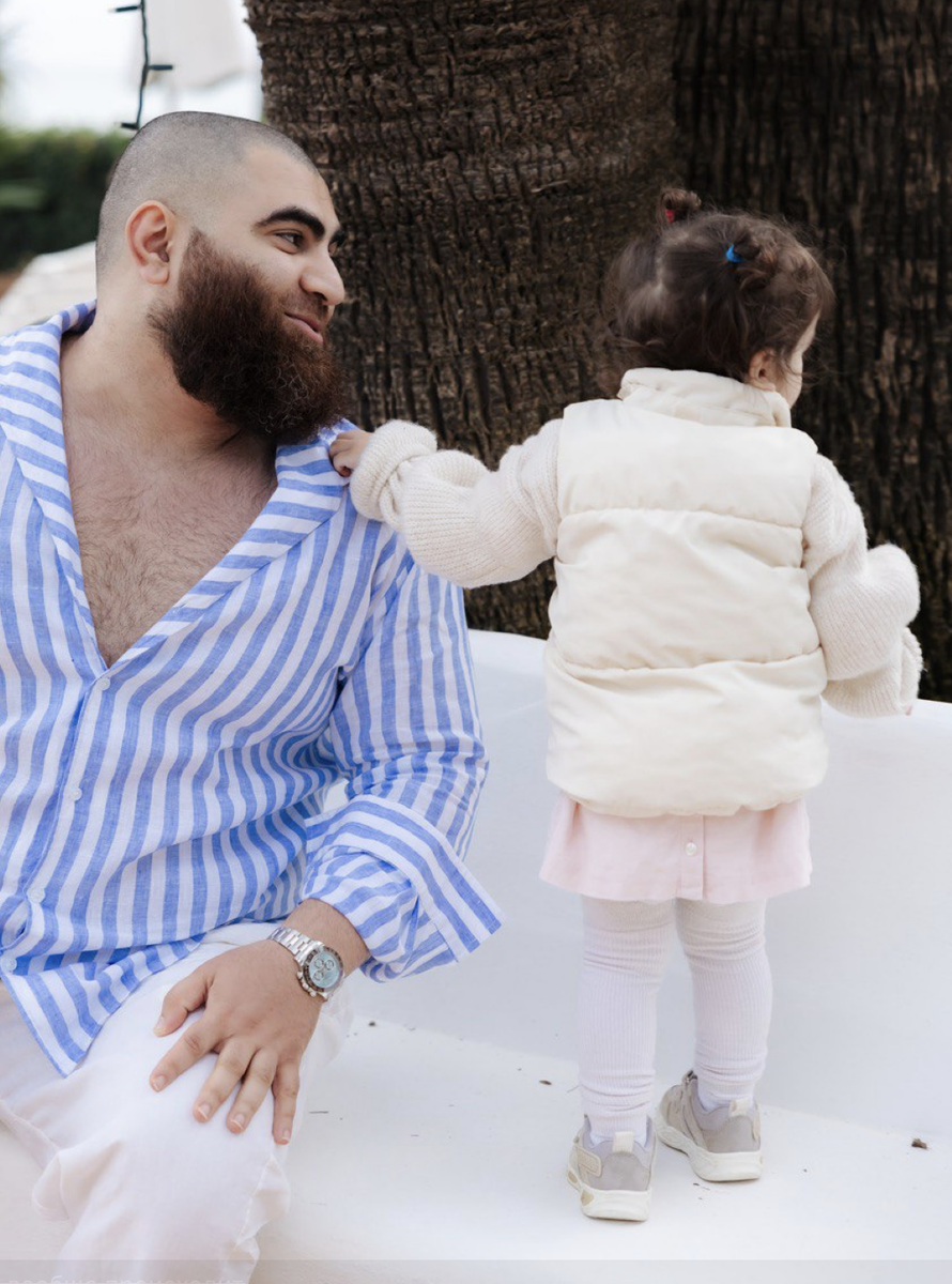 Маркарян с наследницей