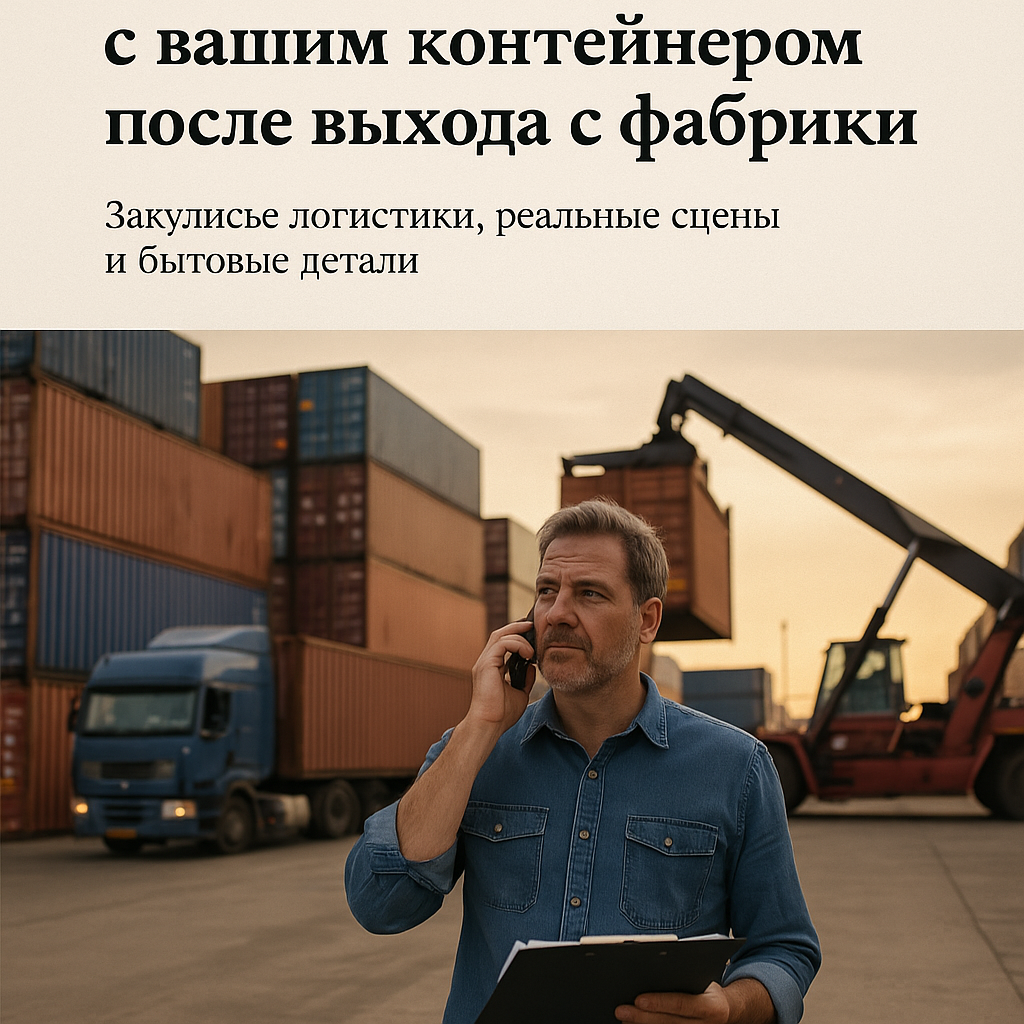 Что на самом деле происходит с вашим контейнером после выхода с фабрики