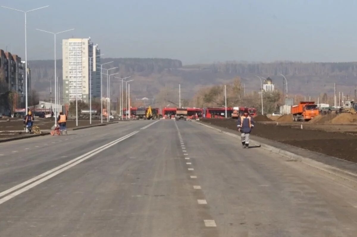    В ноябре откроют движение на новом участке пр. Комсомольский в Кемерове