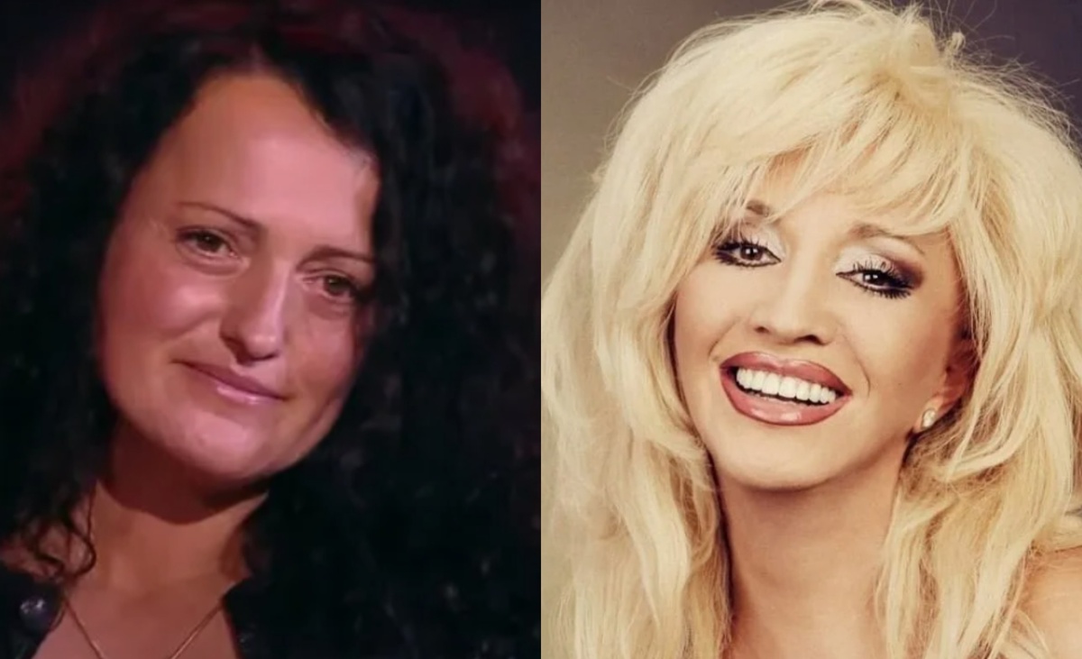 на фото слева Лала Таирова, справа Ирина Аллегрова в молодости 