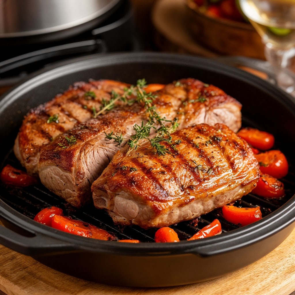 Свинина запечённая в аэрогриле