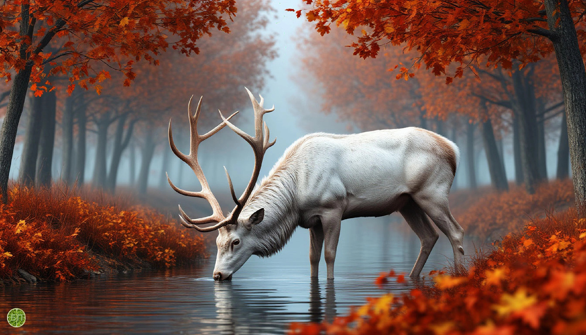 Осенний мираж. Постер дня. Еще сегодня — День осенних миражей. Международный день школьных библиотек и Всемирный день аудиовизуального наследия ЮНЕСКО