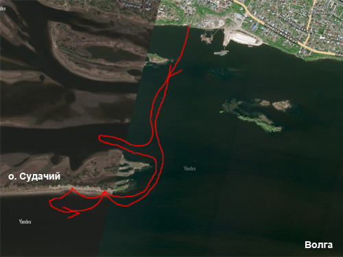 Мой маршрут по Волге