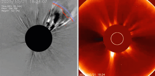 Это один из ведущих "выбросов" этого солнечного цикла