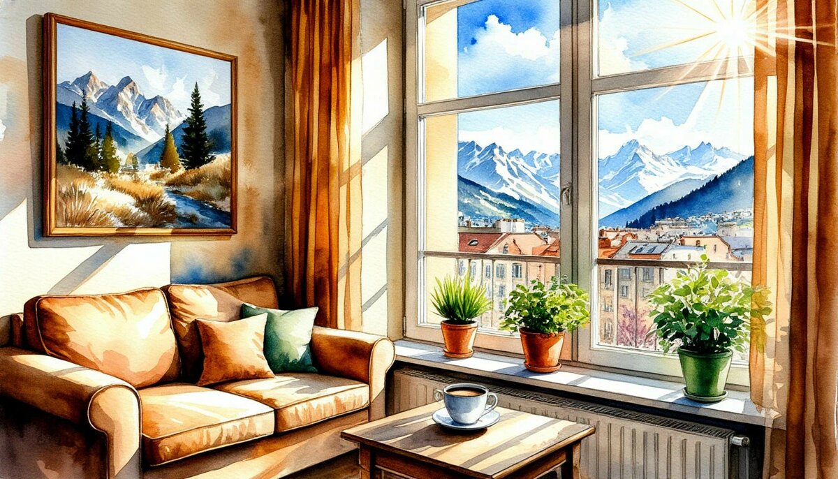 Here is nice decoration of a room.