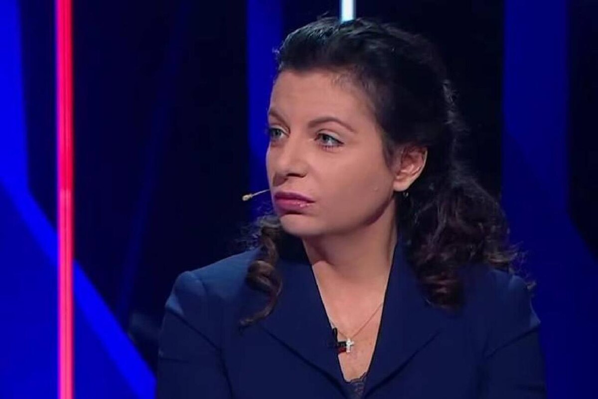    Маргарита Симоньян кадр эфира