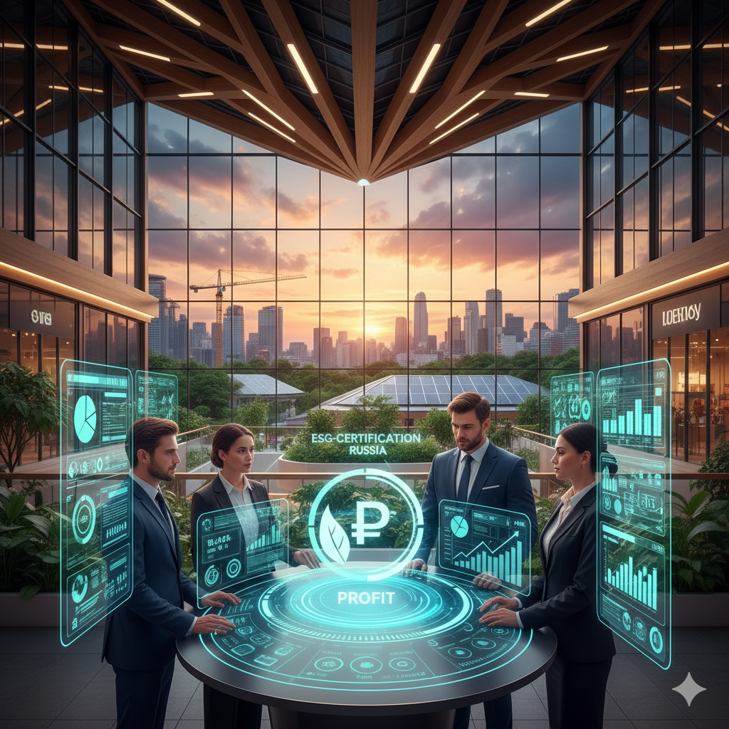 Экогерметичная сертификация (ESG — экологическая, социальная и управленческая ответственность) для торговых центров