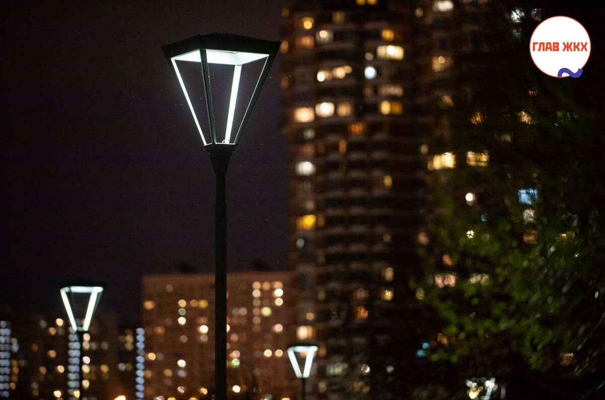 С начала года в Москве установлено более 25 тысяч энергоэффективных светильников
