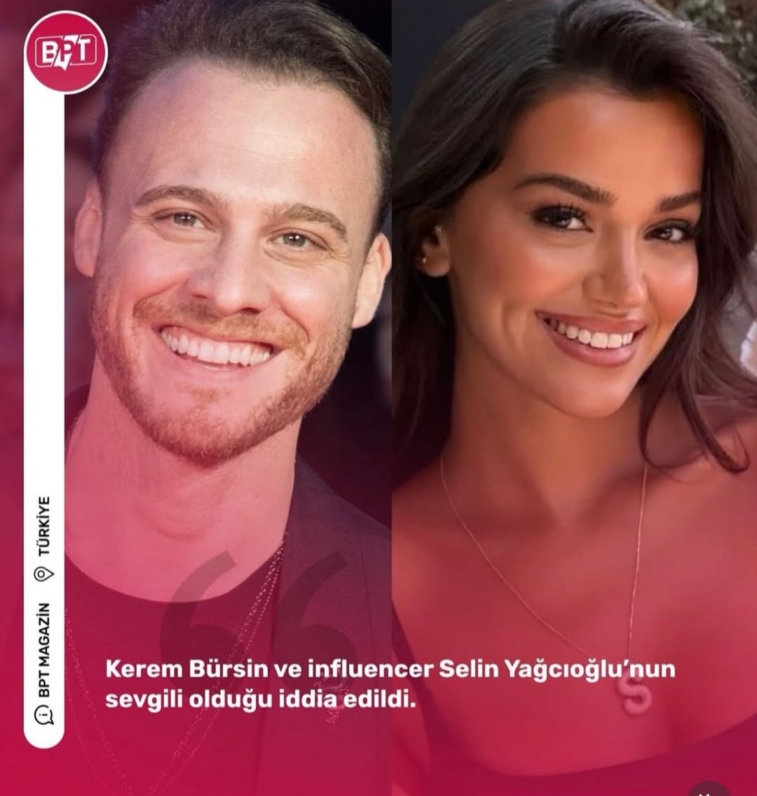 Керем Бюрсин, Селин Ягджиоглу. Источник информации Инстаграм.