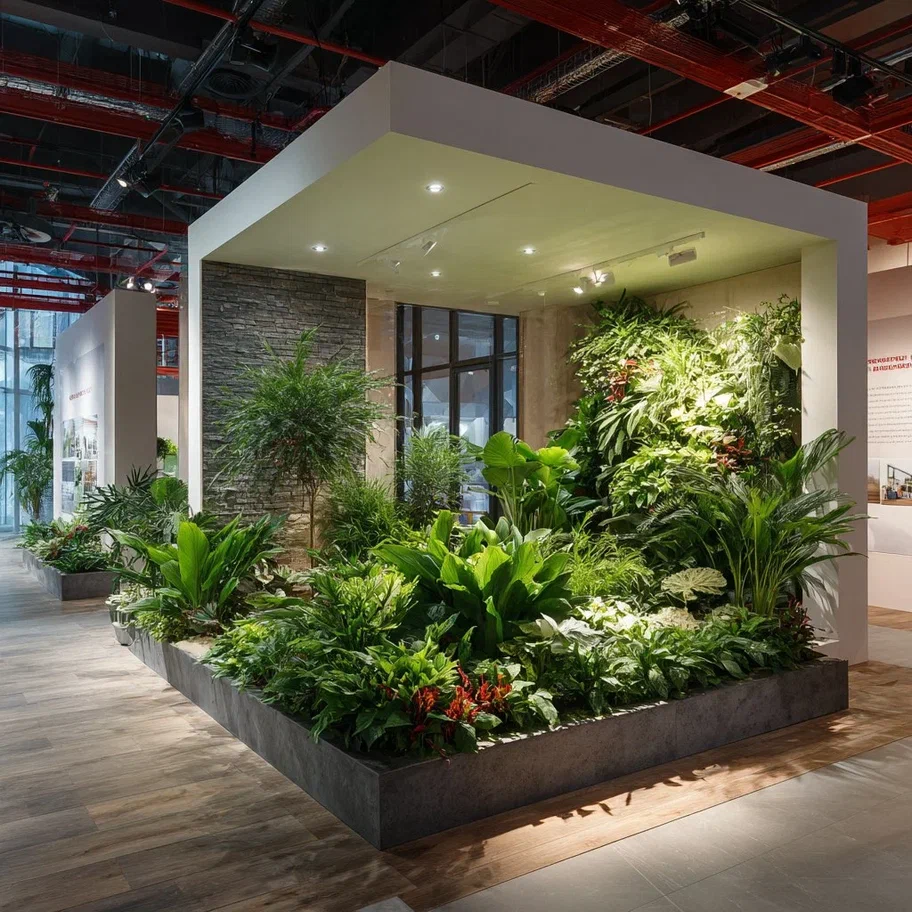 Озеленение выставочных пространств