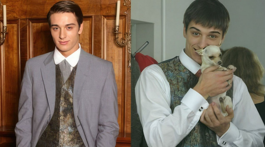 Стас Бондаренко на съемках «Талисмана любви»