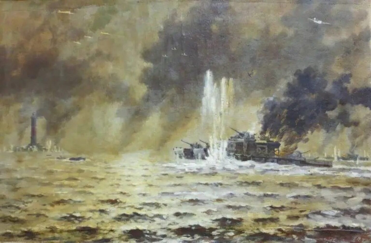 Гельберг «Бой у острова Сухо»