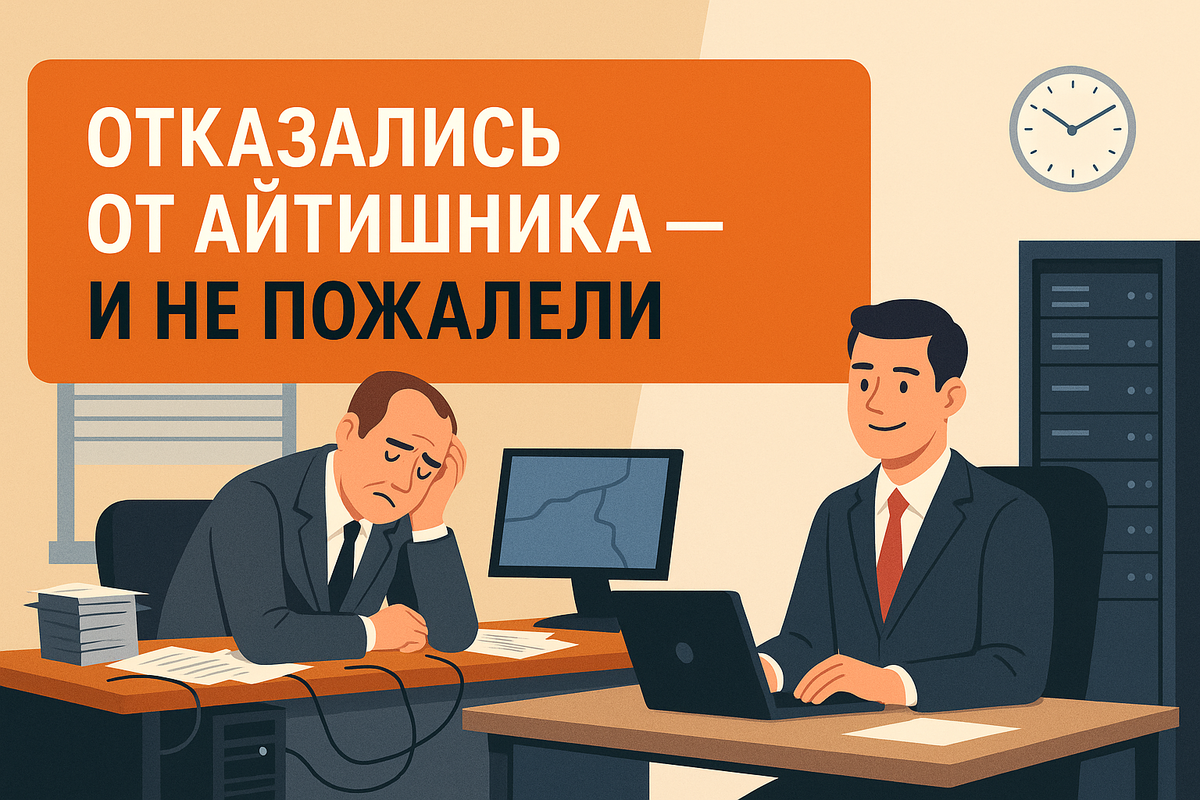 как мы отказались от айтишника