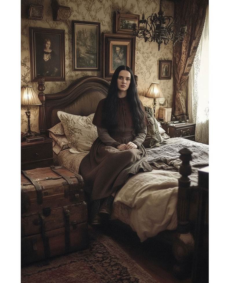  Винтажная эстетика идеально отражается в установках современности. Фото сгенерировано нейросетью QWEN.