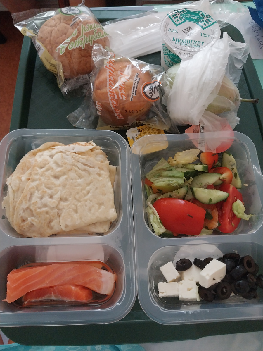 Не только в дико дорогих платных клиниках дают сёмгу