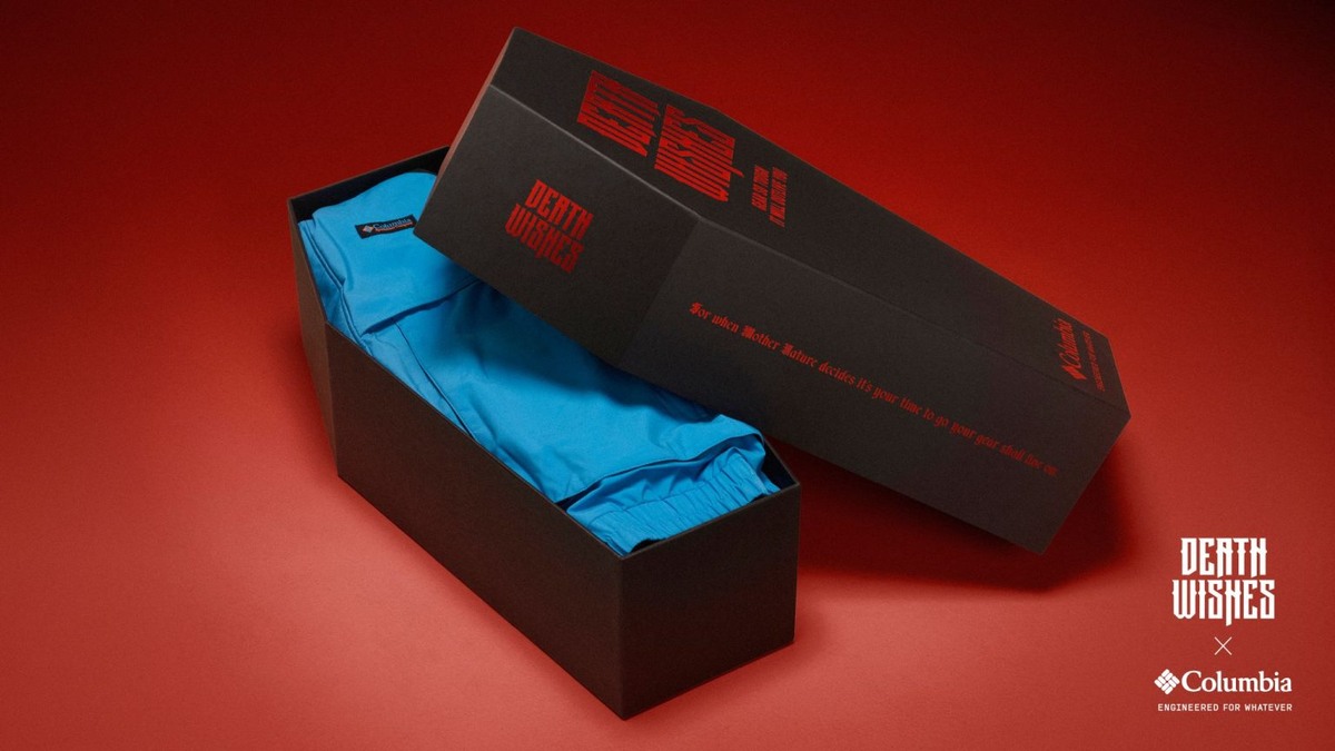 Columbia вшила в куртки «Завещание для верхней одежды» в рамках новой кампании