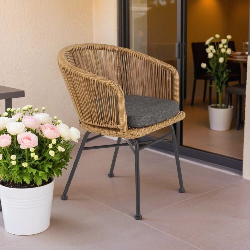 Стул кухонный Halmar K400 (натуральный/серый)
