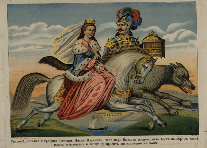 В качестве иллюстраций в статье использованы лубочные картинки разных лет