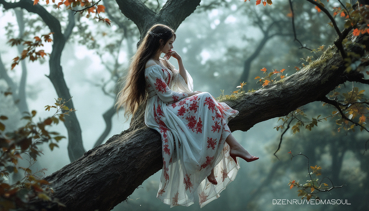 Авторское изображение @vedmasoul. Cгенерировано ИИ. Чистка от порчи, ритуал чистки