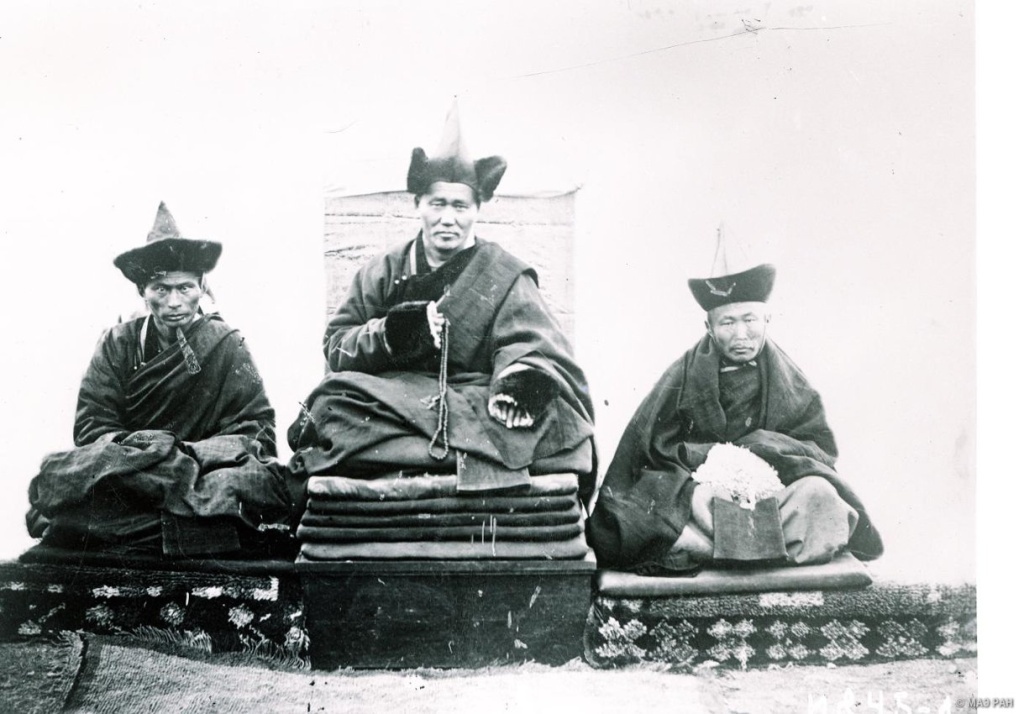 Бурятские ламы. Правообладатель: Кунсткамера