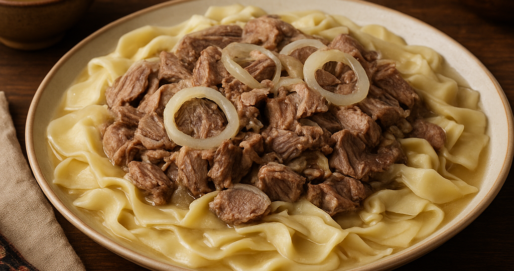 🍲 Бешбармак — вкус степей и традиций