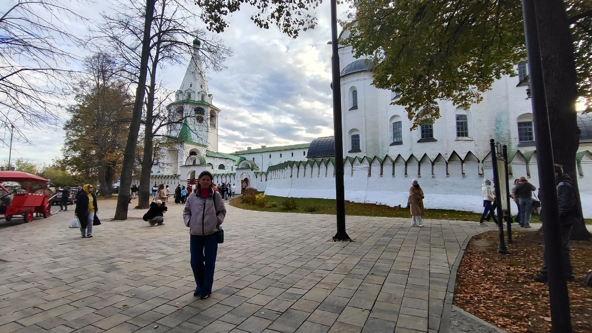 Территория суздольского кремля