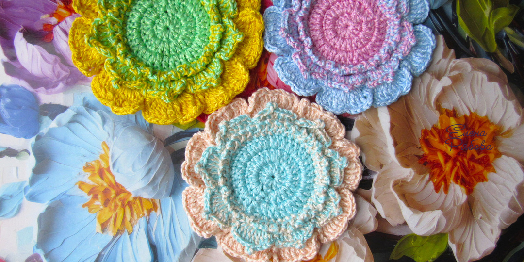 Салфетка крючком. Мастер - Класс по вязанию для начинающих.