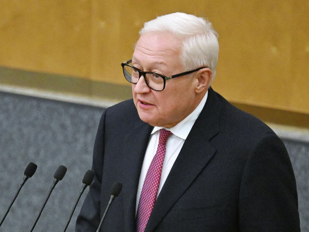    Заместитель министра иностранных дел РФ Сергей Рябков выступает на пленарном заседании Государственной думы РФ© РИА Новости / Владимир Федоренко