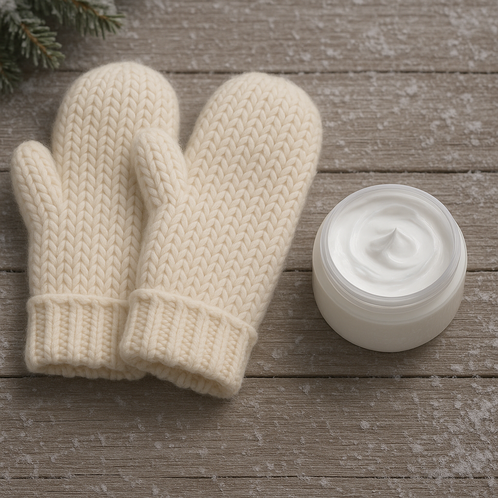 Не забывайте про защиту для рук и питательный крем 