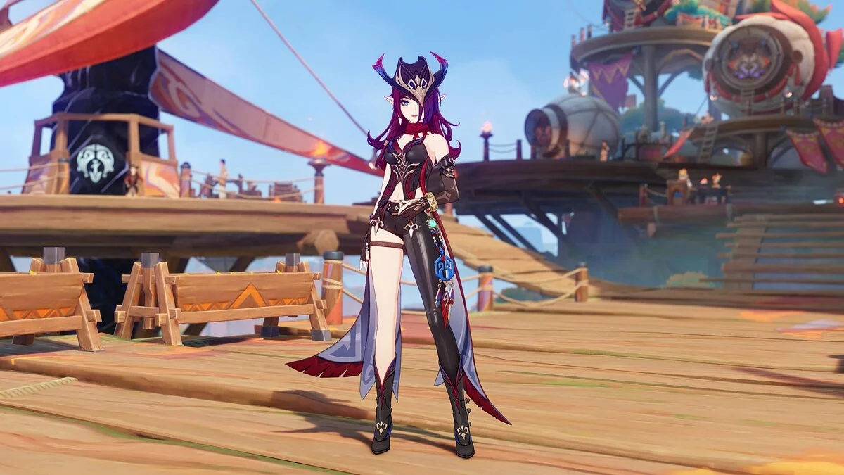 Скриншот из игры Genshin Impact