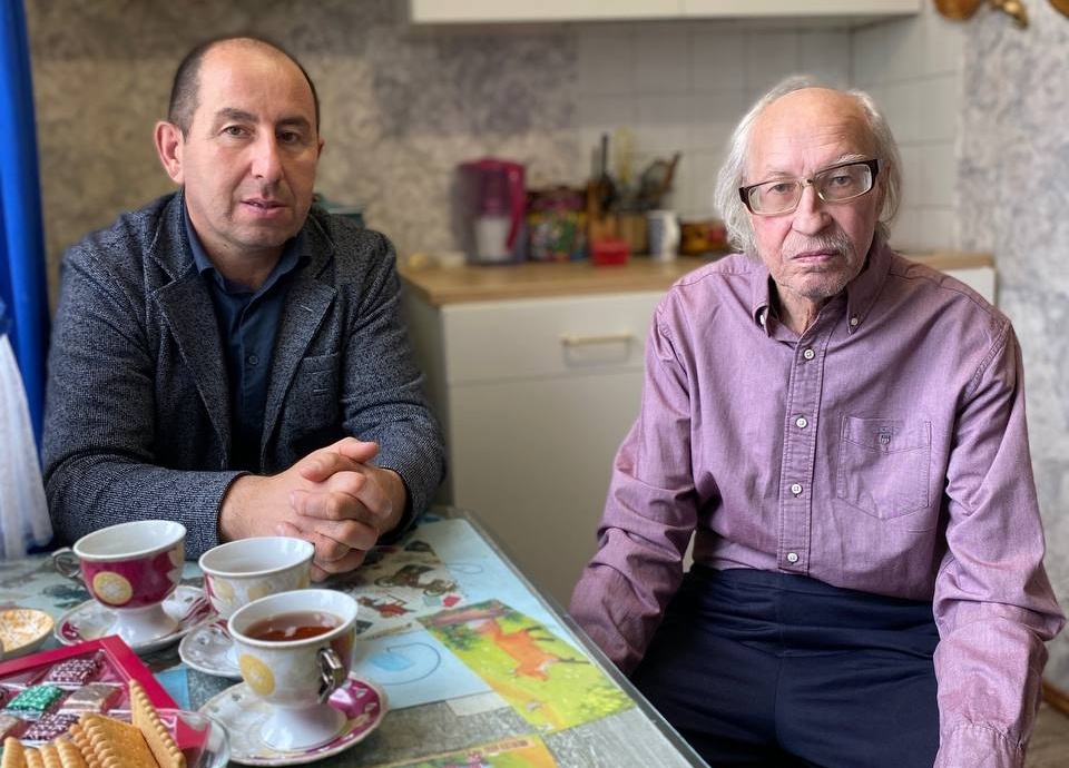 С директором Казанского филиала ФГБУ «Рослесинфорг» Айратом Юсуповым