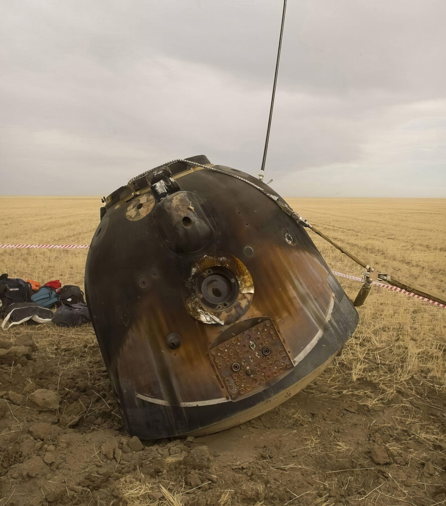 Спускаемая капсула "Союз" 