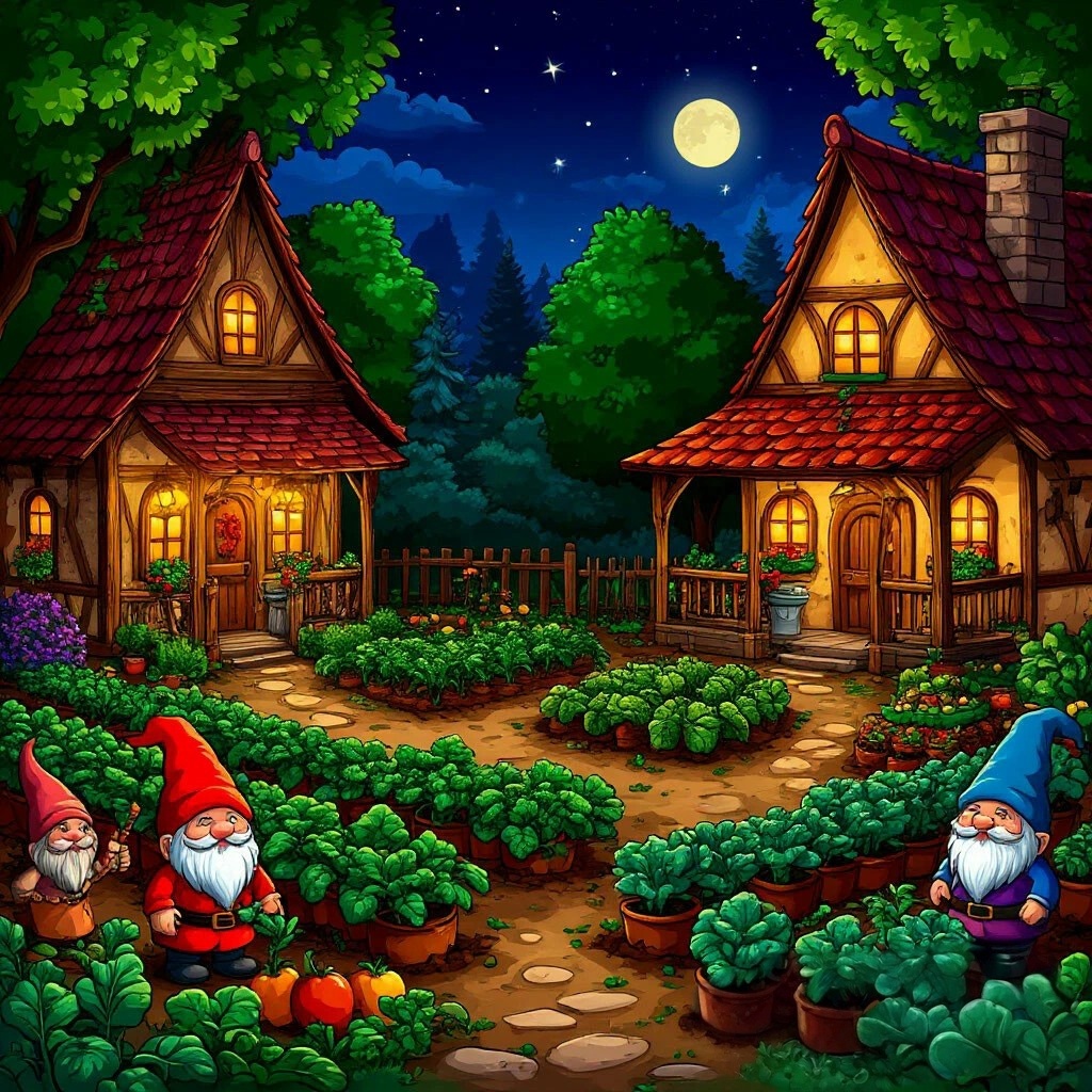 Декоративные гномы.