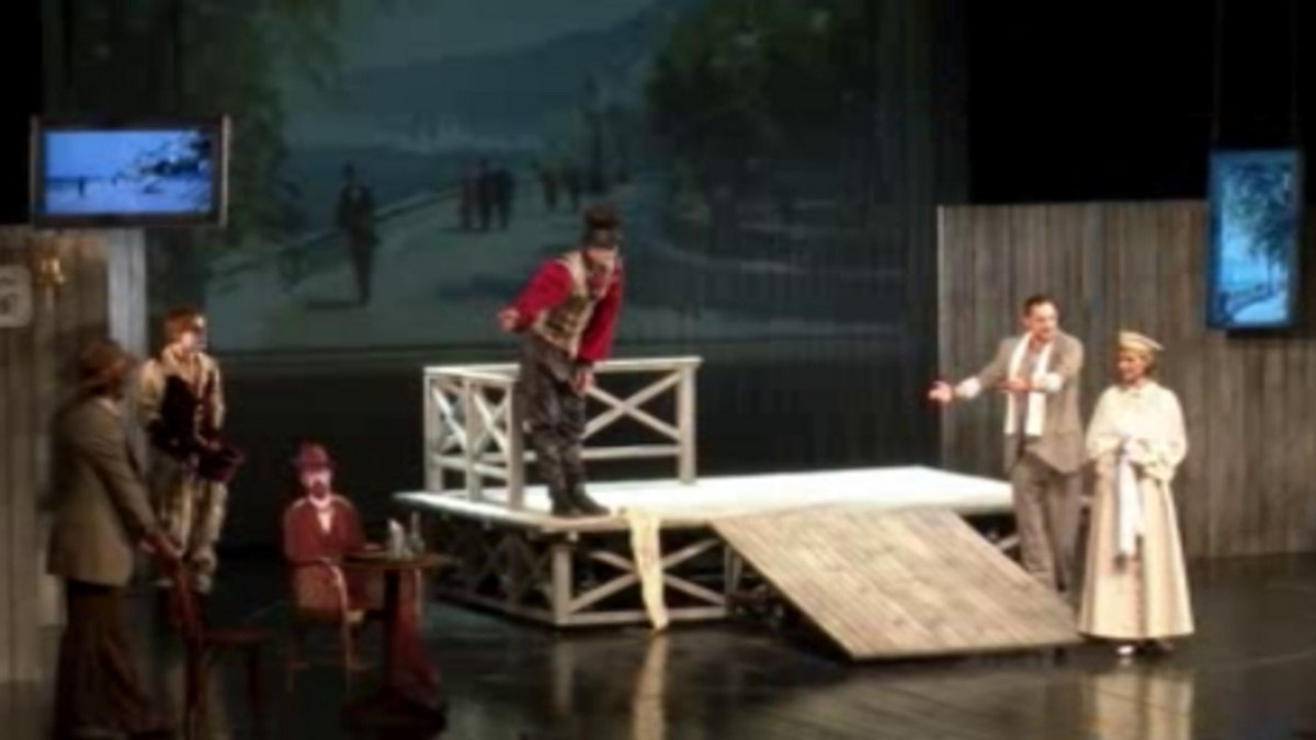    Московский Губернский театр выступил в Курске