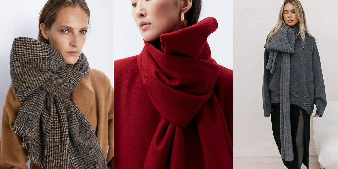 Как актуально завязывать шарф