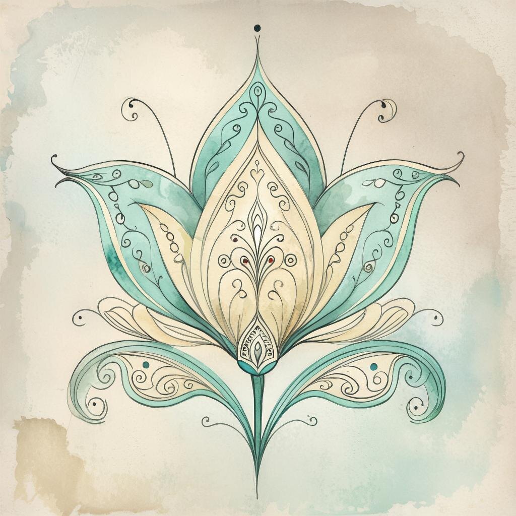 Цветок Востока, генерация автора