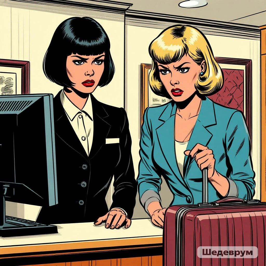 Самое удручающее, когда сотрудник front office даже не смотрит на гостя