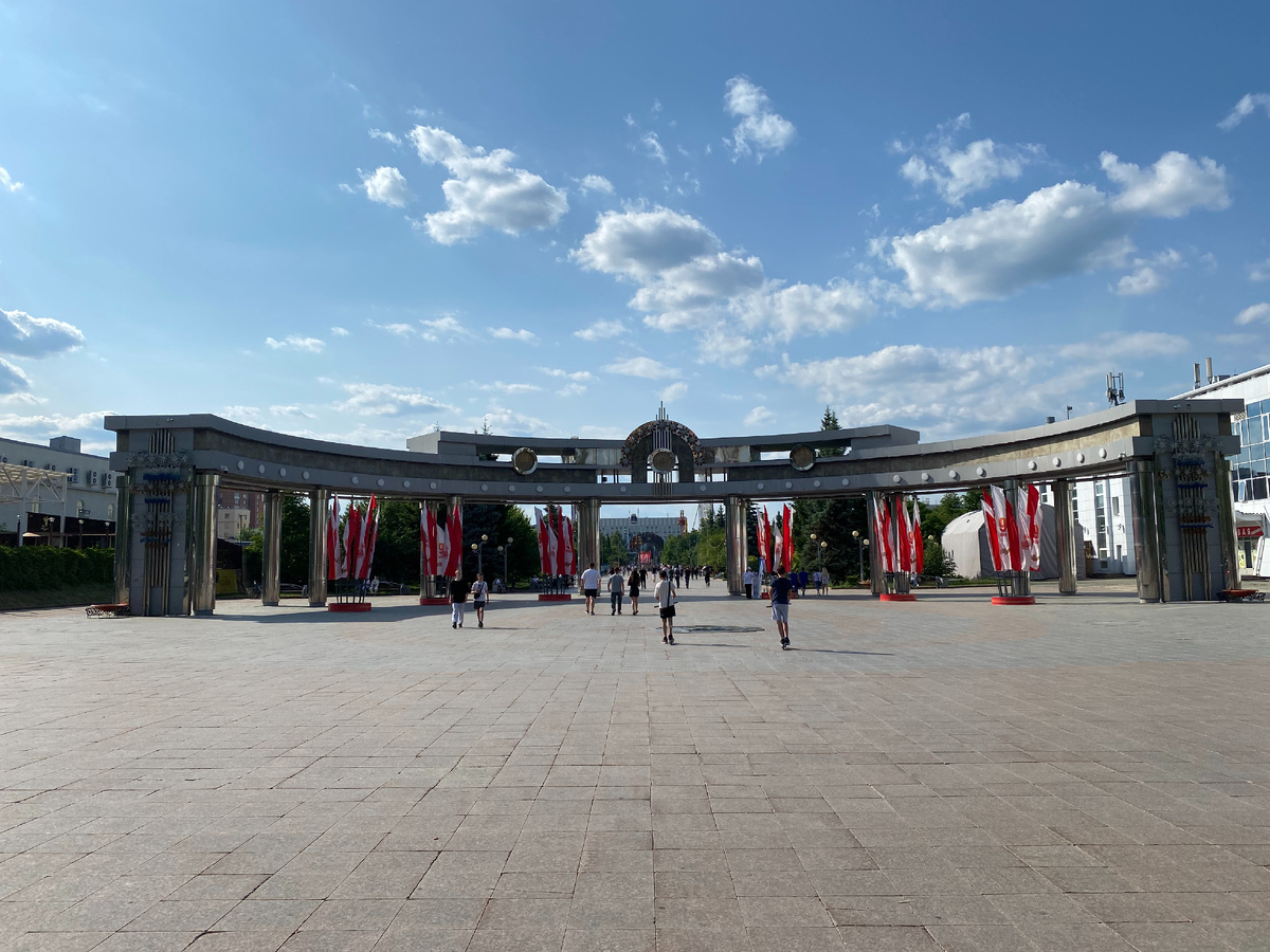 Пешеходная зона длиной 800 метров на Цветном бульваре