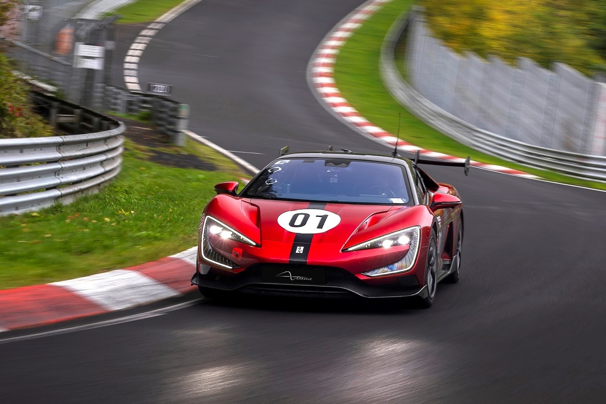 Рекордсмен Yangwang U9 Xtreme