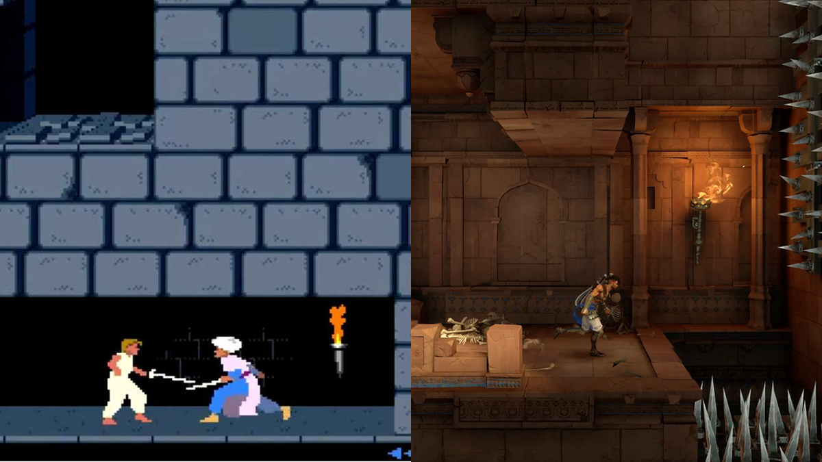 Prince of Persia 1989 & Prince of Persia: The Lost Crown 2024