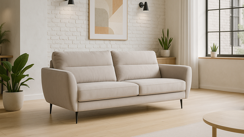 Диваны и кресло MONACO продолжают популярную коллекцию outline в современном скандинавском стиле