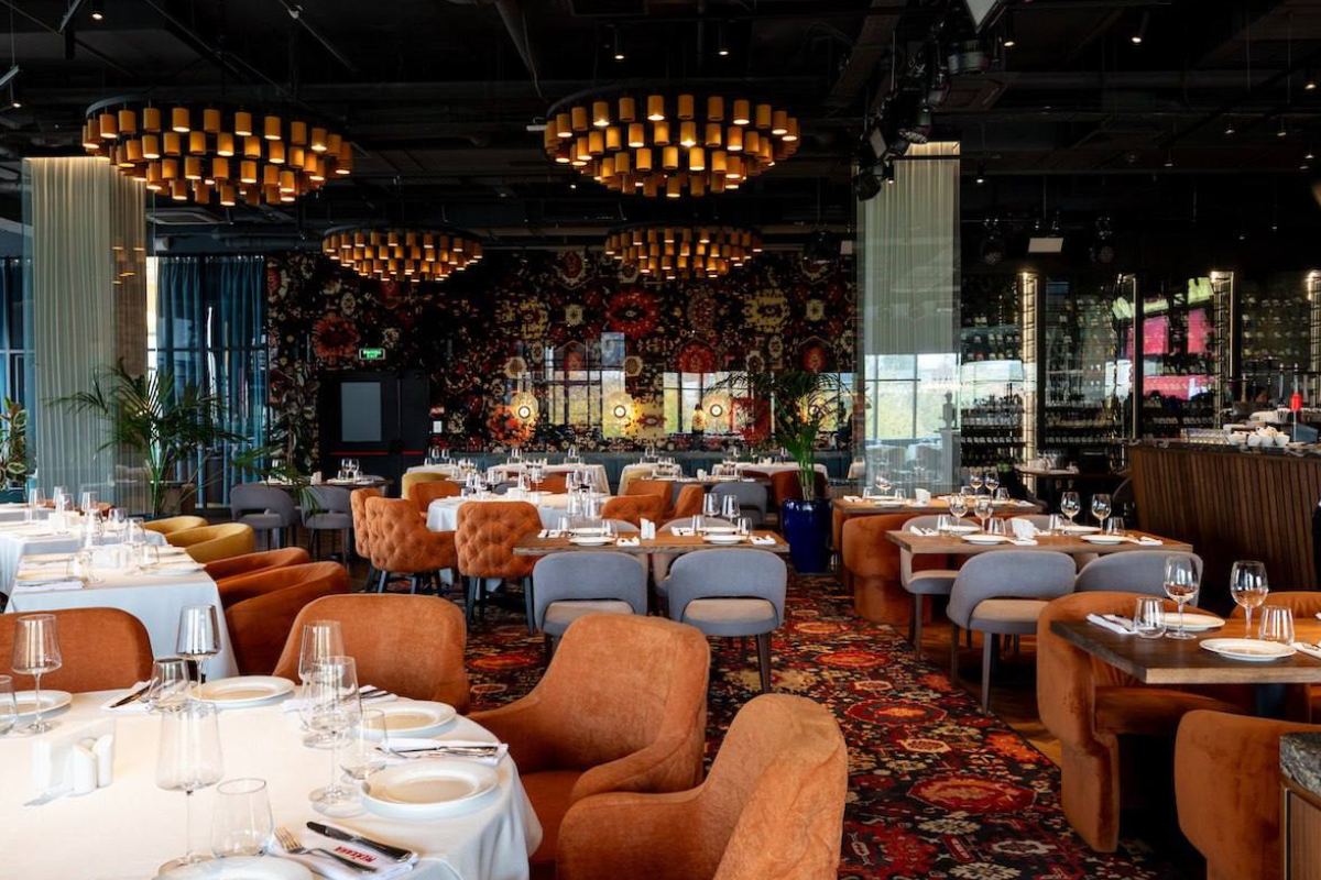 Интерьер ресторана «Мейхана». Фото предоставлены пресс-службой проекта