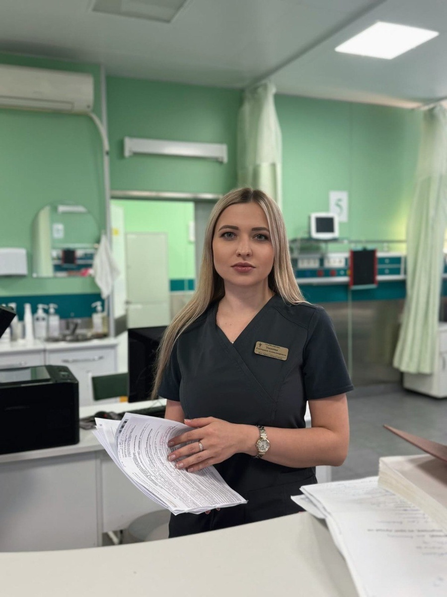 заведующий стационарным отделением скорой медицинской помощи городской клинической больницы 25, врач-гастроэнтеролог Екатерина УШАКОВА