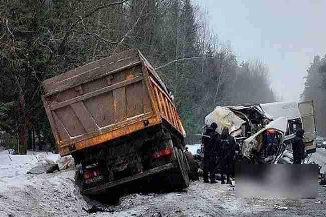 На месте трагедии под Смолевичами в 2023 году