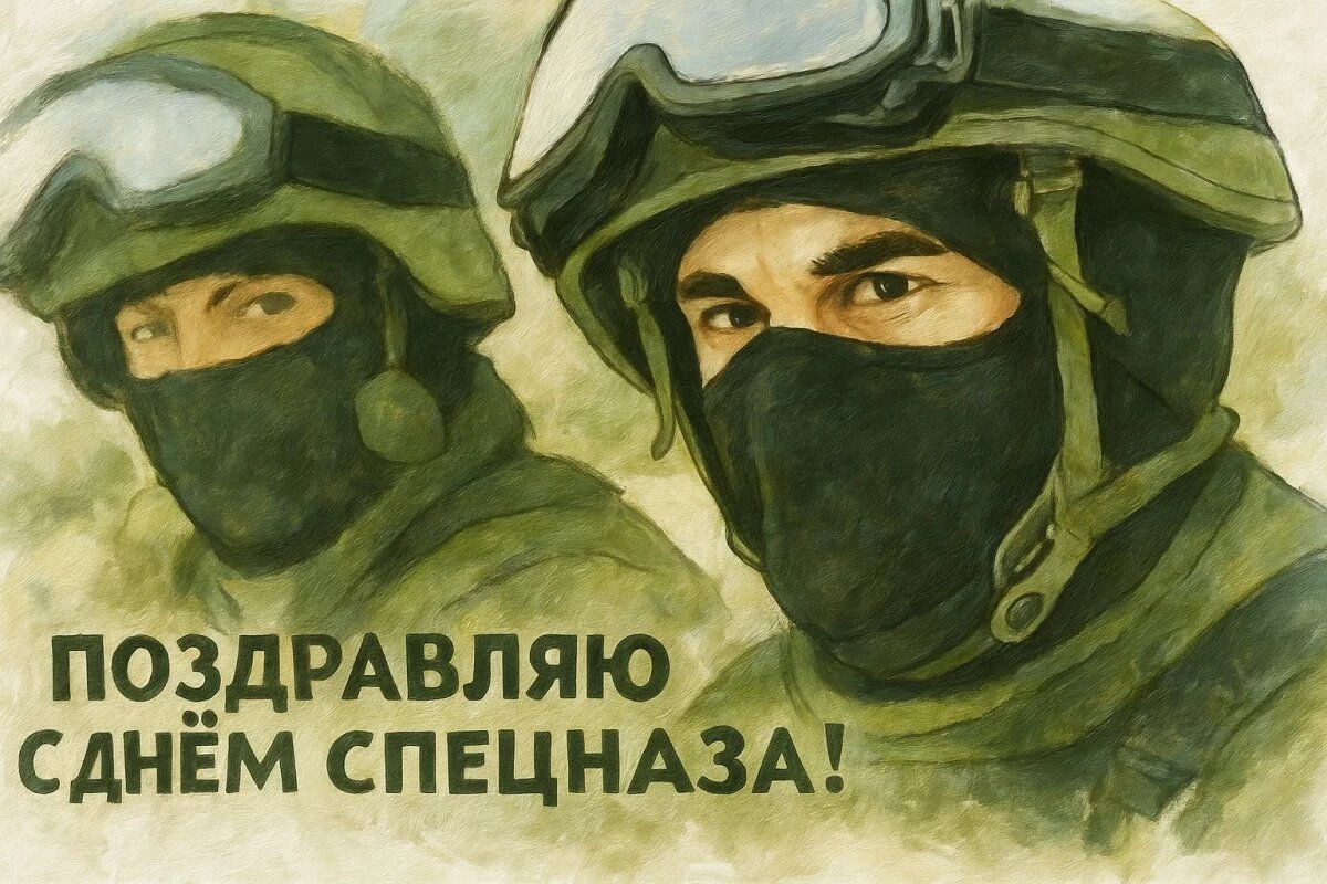   Открытки с Днём спецназа 2025.