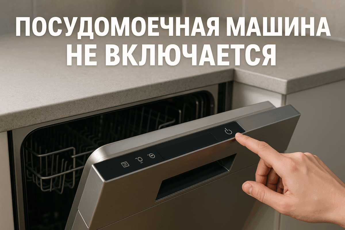   Посудомоечная машина не включается — диагностика Михаил Юрьевич